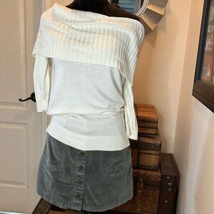 Express drop shoulder sweater